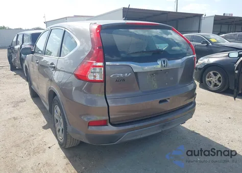 2015 Honda Cr-V Lx from USA, damaged, VIN 3CZRM3H33FG700119